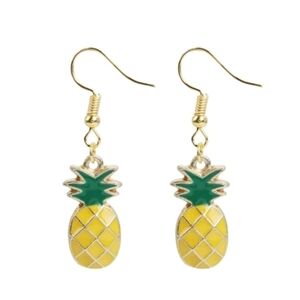 Handcrafted Pineapple Earrings